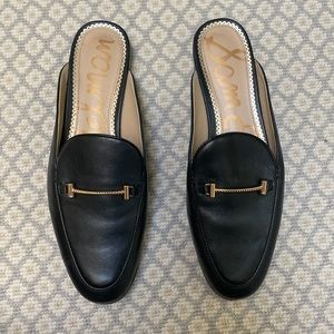 Sam Edelman Linnie Bit Mule Black Leather - Size 7